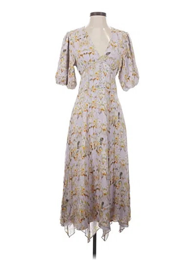 Pre-owned Allsaints Casual Dress In Gray