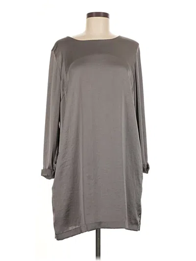 Pre-owned Allsaints Casual Dress In Gray