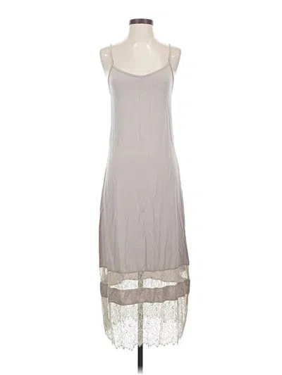 Pre-owned Allsaints Casual Dress In Gray