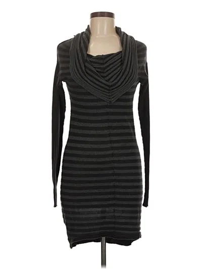 Pre-owned Allsaints Casual Dress In Gray