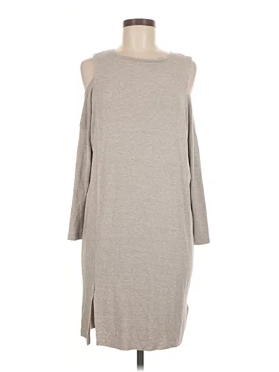 Pre-owned Allsaints Casual Dress In Gray