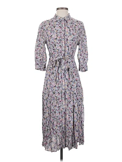 Pre-owned Allsaints Casual Dress In Gray