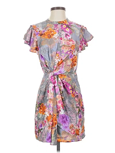Pre-owned Allsaints Casual Dress In Gray