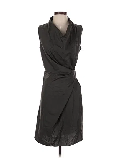 Pre-owned Allsaints Casual Dress In Gray