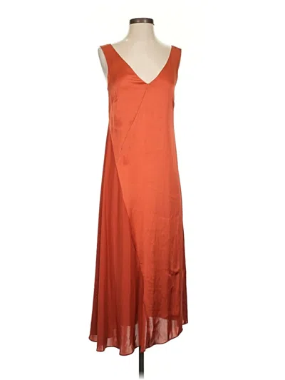 Pre-owned Allsaints Casual Dress In Orange