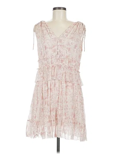 Pre-owned Allsaints Casual Dress In Pink