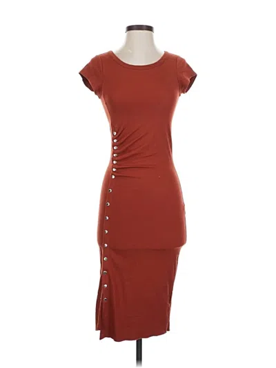 Pre-owned Allsaints Casual Dress In Red