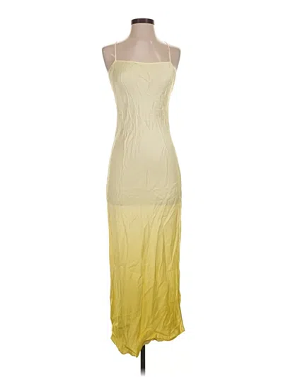 Pre-owned Allsaints Casual Dress In Yellow