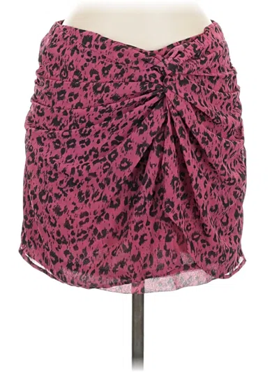 Pre-owned Allsaints Casual Skirt In Pink
