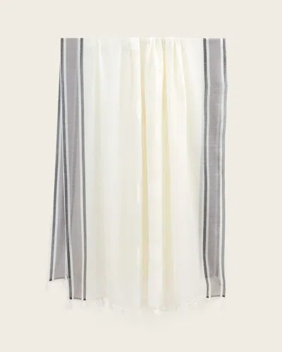 Allsaints Caty Wraparound Wool Blend Pareo In White