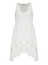 Allsaints Cavalry Ruffle-detail Tiered Dress In White