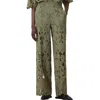 Allsaints Charli Floral Lace Wide Leg Pants