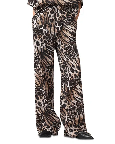 Allsaints Charli Pants In Brown