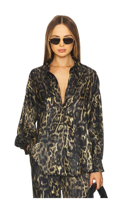 Allsaints Charli Shirt In Black
