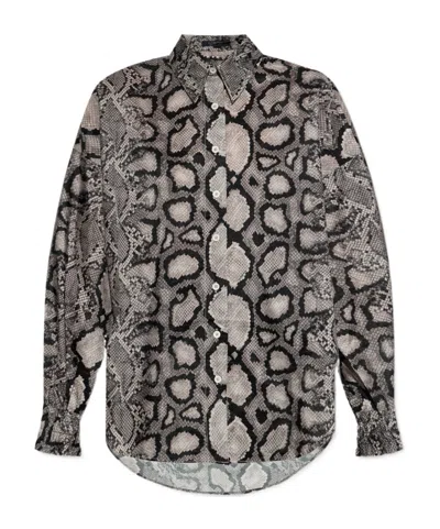 ALLSAINTS ALLSAINTS CHARLI CURVED HEM SHIRT