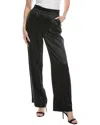 Allsaints Charli Stitch Silk-blend Trouser In Black