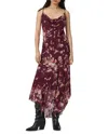 Allsaints Viscose Charlotte Floral Maxi Dress In Multi