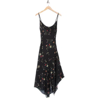 Allsaints Charlotte Slipdress In Black