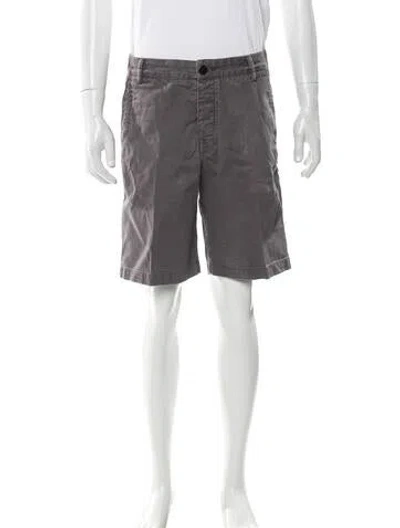 Pre-owned Allsaints Chino Shorts In Gray
