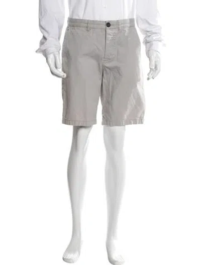 Pre-owned Allsaints Chino Shorts In Gray