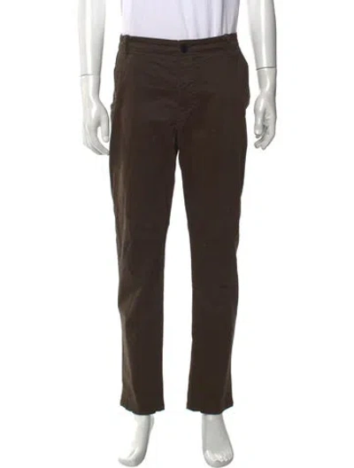 Pre-owned Allsaints Chinos In Brown