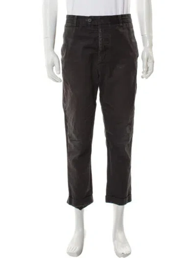 Pre-owned Allsaints Chinos In Gray
