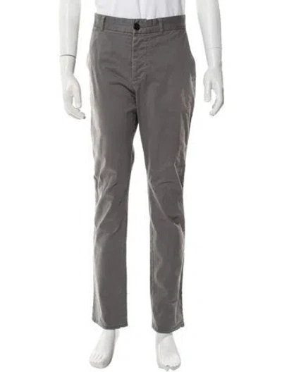 Pre-owned Allsaints Chinos In Gray