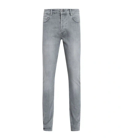 Allsaints Cigarette Skinny Jeans In Grey