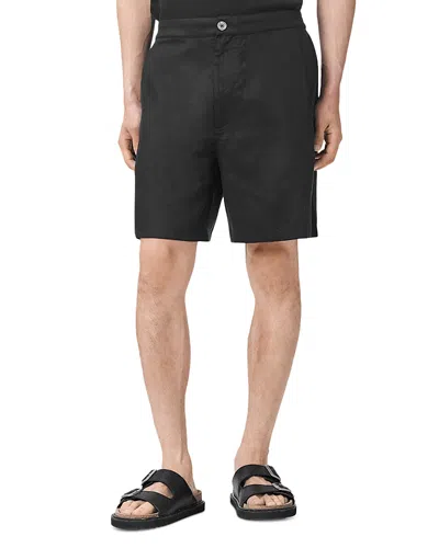 Allsaints Circe 7 Shorts In Black