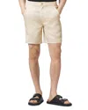 Allsaints Mens Brittle White Circe Straight-leg Lyocell Shorts Xs In Neutral