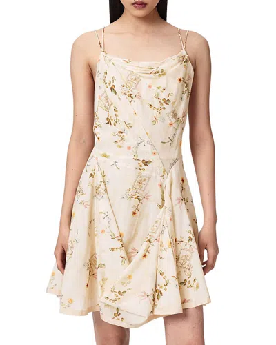 Allsaints Claire Mini Dress In Multi