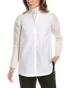 Allsaints Claude Wool & Yak-blend Sweater In White