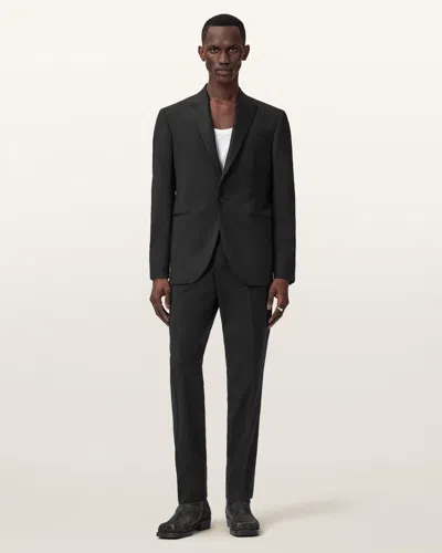 Allsaints Clyston Slim Fit Blazer In Black