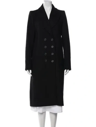 Pre-owned Allsaints Coat In Black