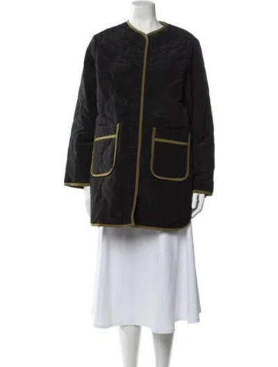 Pre-owned Allsaints Coat In Black