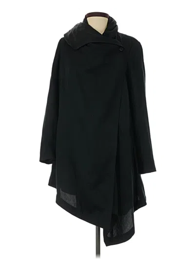 Pre-owned Allsaints Coat In Black