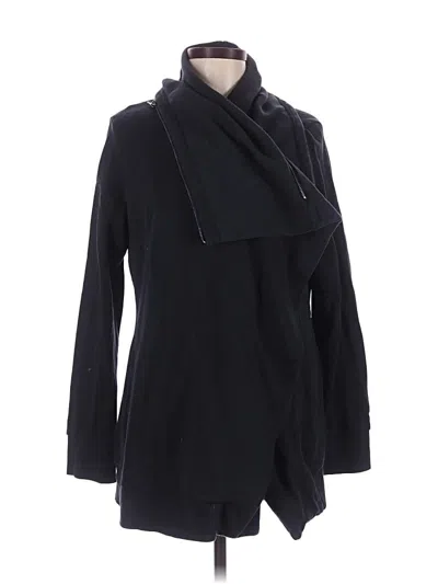 Pre-owned Allsaints Coat In Black