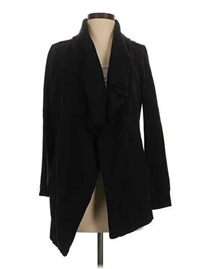 Pre-owned Allsaints Coat In Black
