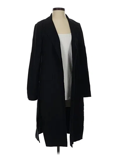 Pre-owned Allsaints Coat In Black
