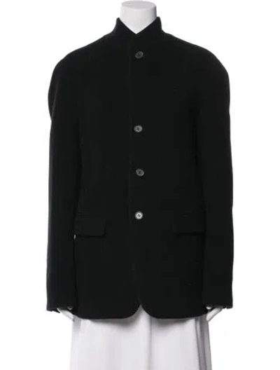 Pre-owned Allsaints Coat In Black