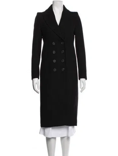 Pre-owned Allsaints Coat In Black