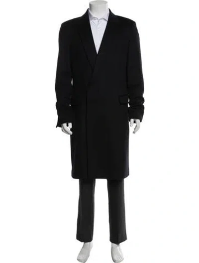 Pre-owned Allsaints Coat In Black