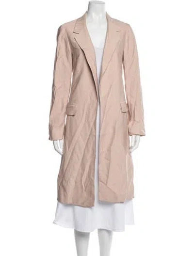 Pre-owned Allsaints Coat In Neutral