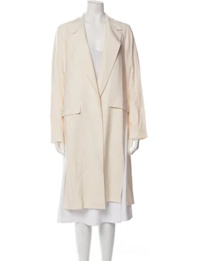 Pre-owned Allsaints Coat In Neutrals