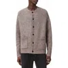 Allsaints Coby Oversized Cardigan In Brown