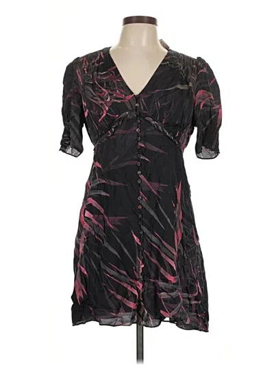 Pre-owned Allsaints Cocktail Dress In Black