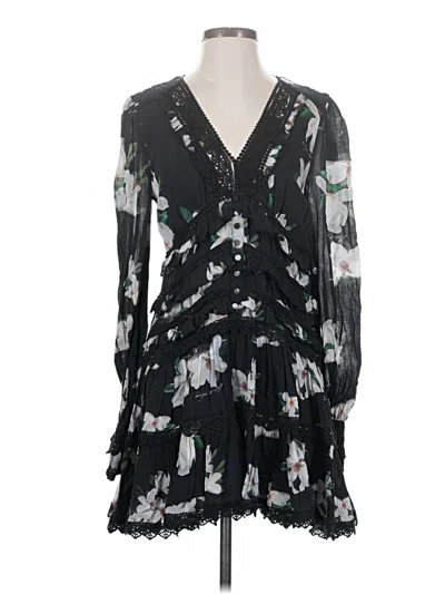 Pre-owned Allsaints Cocktail Dress In Black
