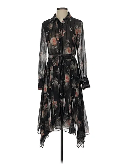 Pre-owned Allsaints Cocktail Dress In Black