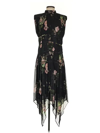 Pre-owned Allsaints Cocktail Dress In Black
