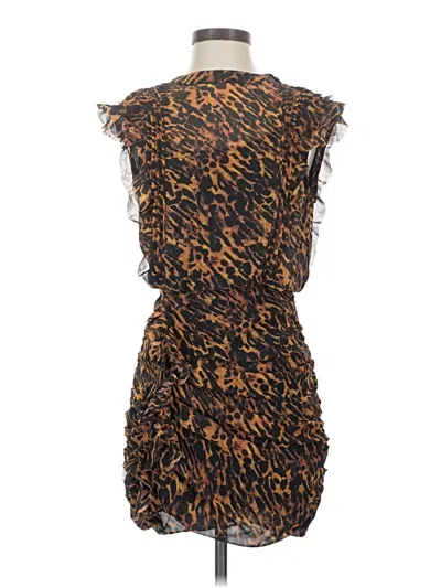 Pre-owned Allsaints Cocktail Dress In Brown